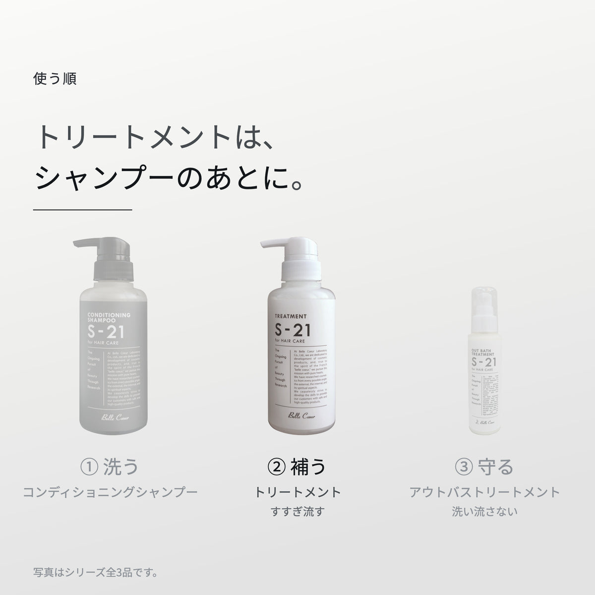 トリートメント S-21 300mL（7枚目）